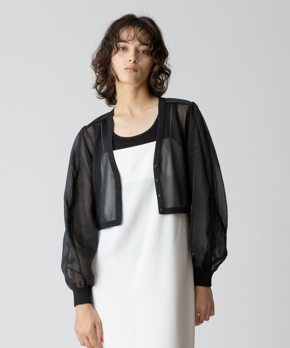 シアースリーブカーディガン|allureville OFFICIAL SITE / ONLINE SHOP