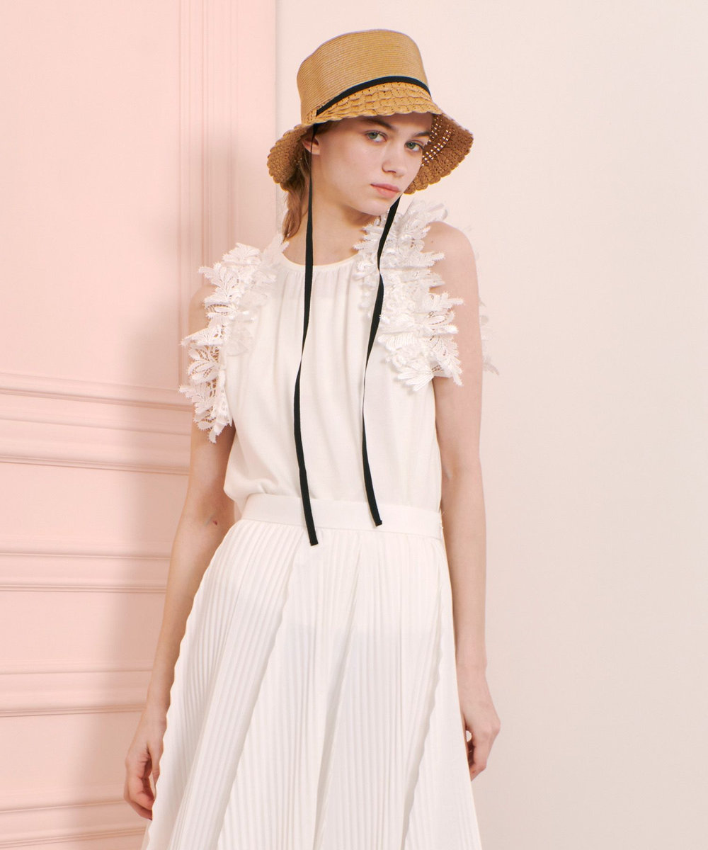 LOULOU WILLOUGHBY】アームレースプルオーバー|allureville OFFICIAL