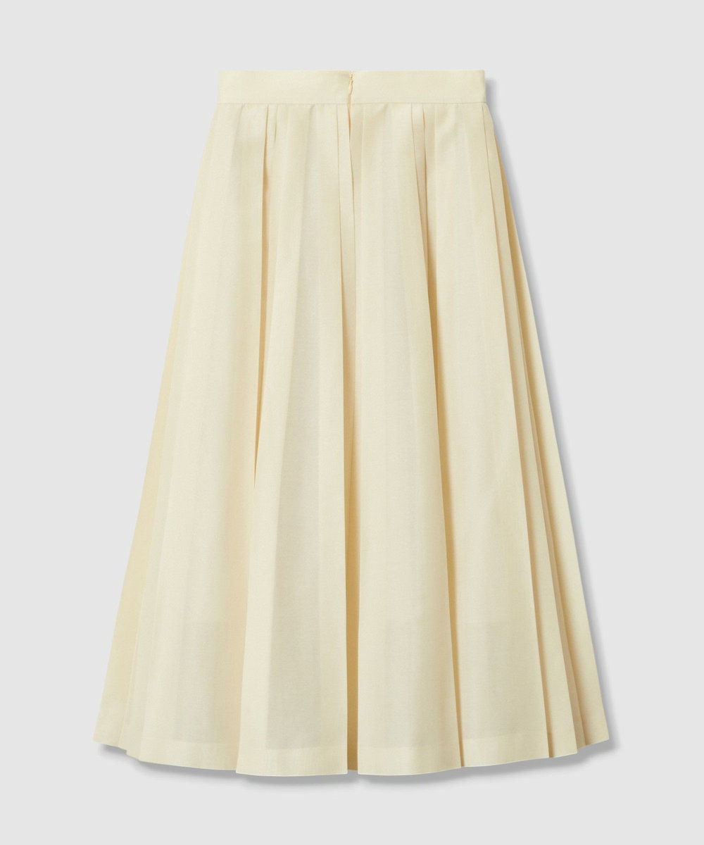 allureville シアオーガンプリーツスカート イエロー系 (26)