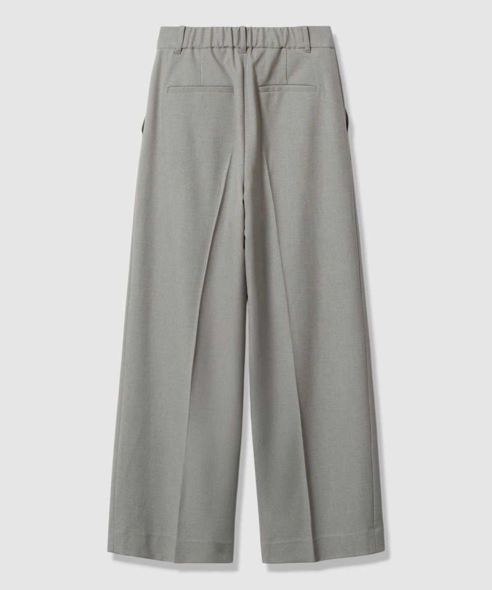 allureville サキソニードットベルトパンツ グレー (92)