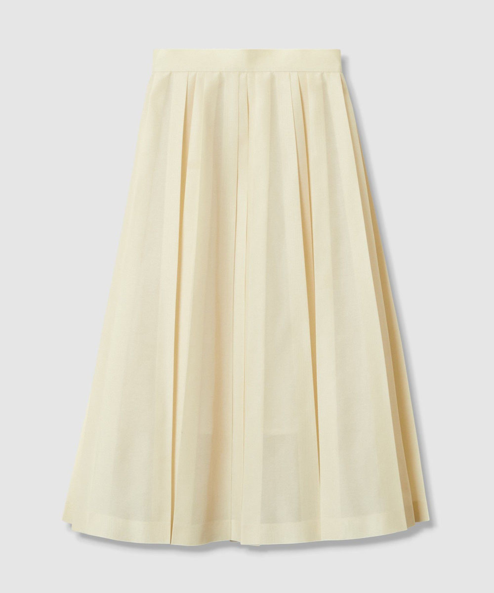 allureville シアオーガンプリーツスカート イエロー系 (26)