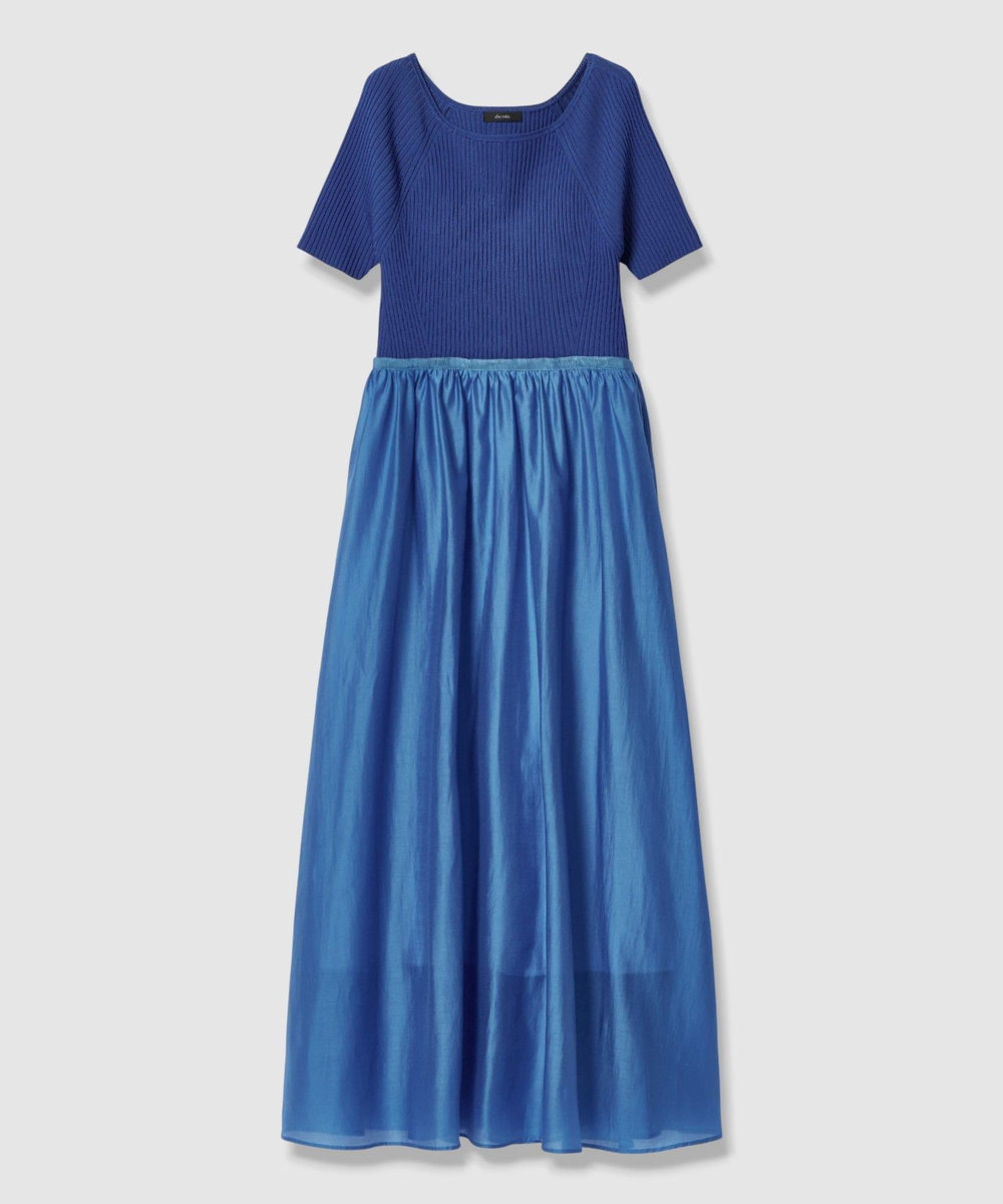 ニットコンビシアオーガンワンピース|allureville OFFICIAL SITE