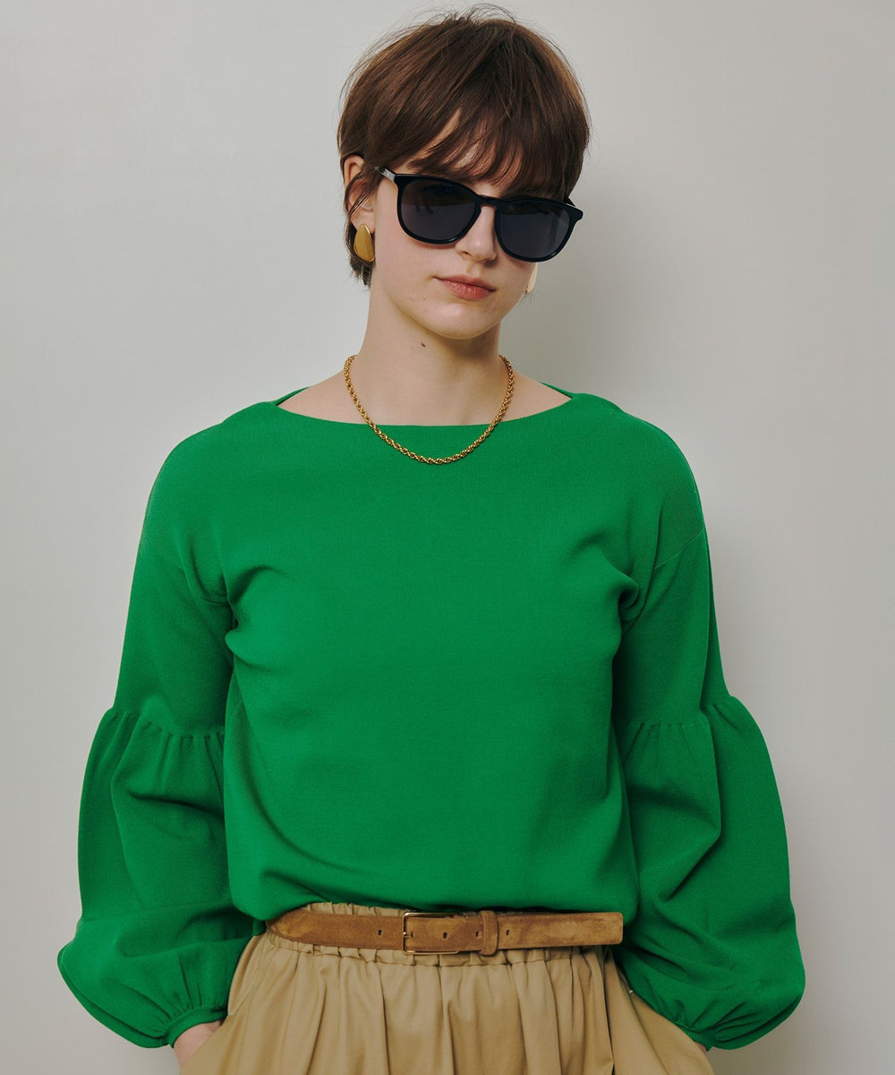 allureville ビショップＳＬプルオーバー グリーン (71)