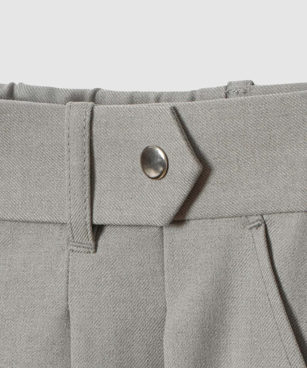 allureville サキソニードットベルトパンツ グレー (92)