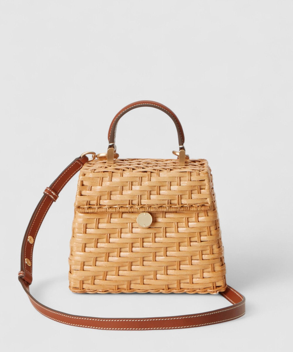 buying 【CULT GAIA(カルト ガイア)】 SYBIL CROSSBODY ハンドバッグ ベージュ系 (19)