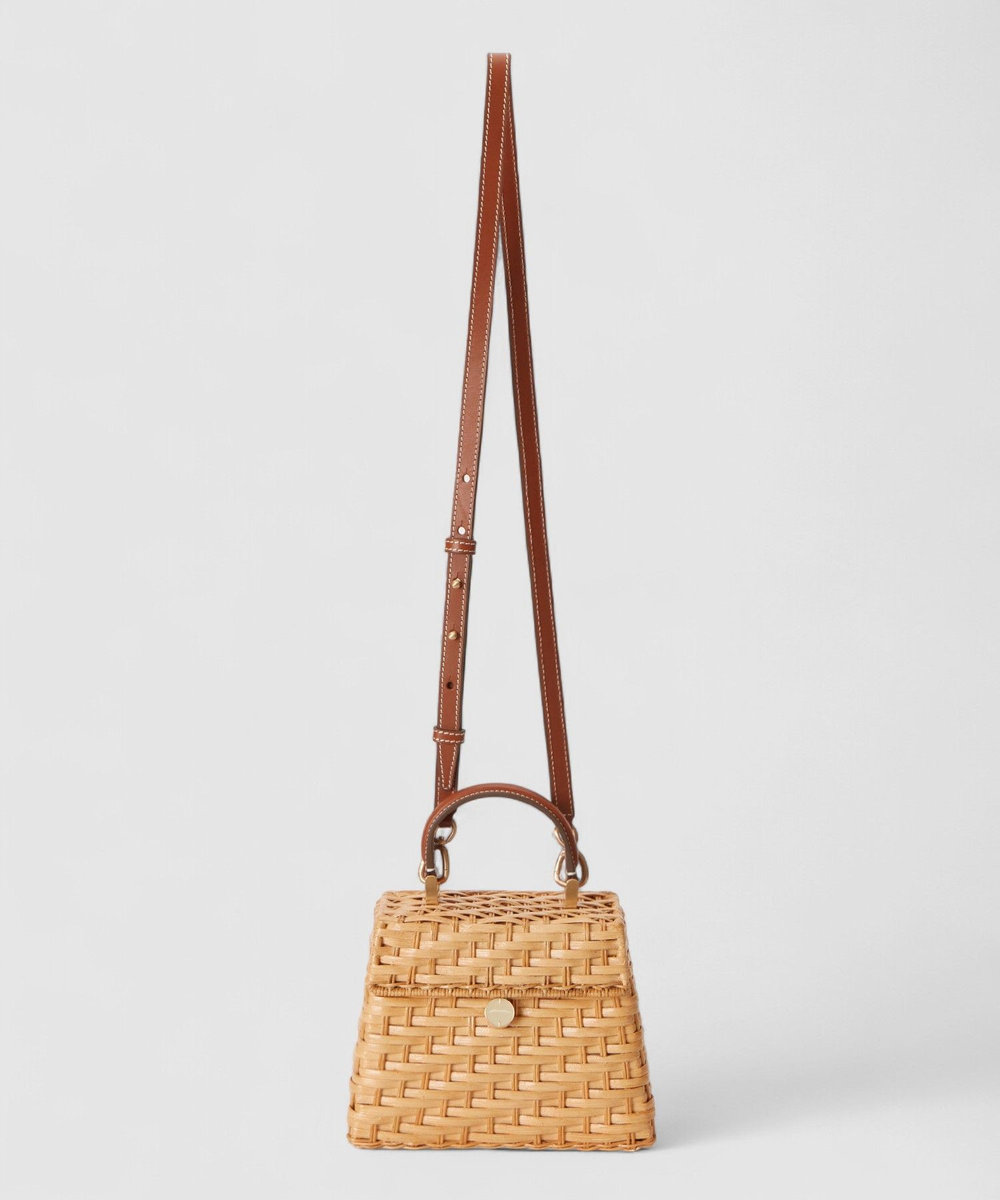 buying 【CULT GAIA(カルト ガイア)】 SYBIL CROSSBODY ハンドバッグ ベージュ系 (19)