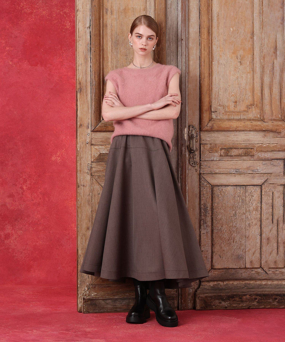 LOULOU WILLOUGHBY スフレニットプルオーバー ピンク (41)