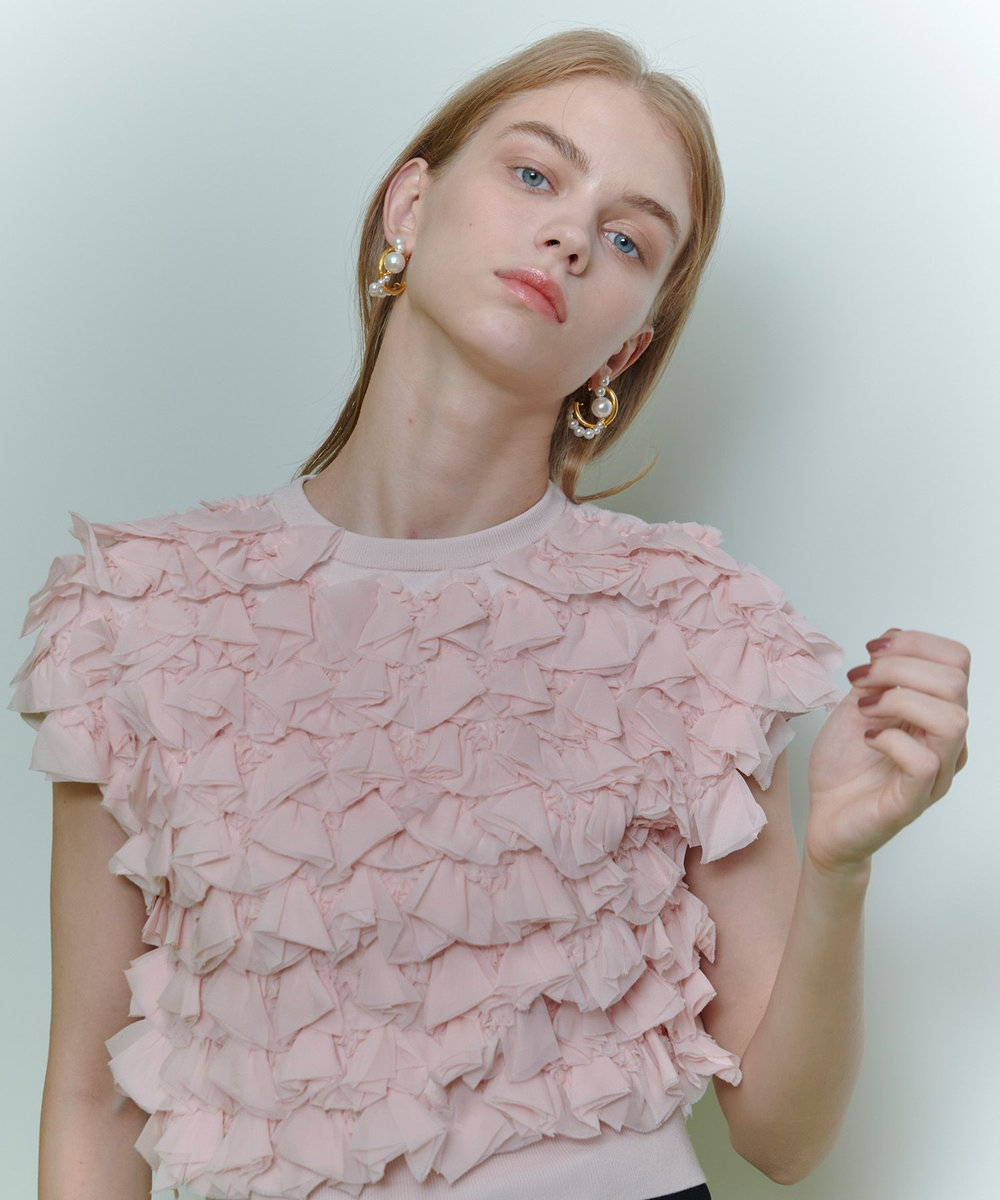 LOULOU WILLOUGHBY】ペタルパピヨンプルオーバー|allureville OFFICIAL