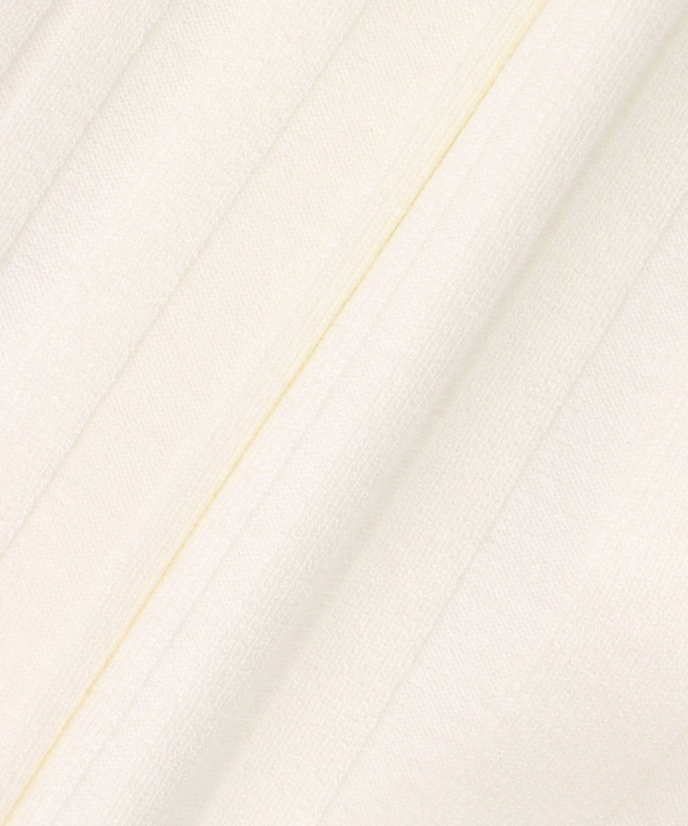 allureville ストライプモックネックプルオーバー オフホワイト (02)