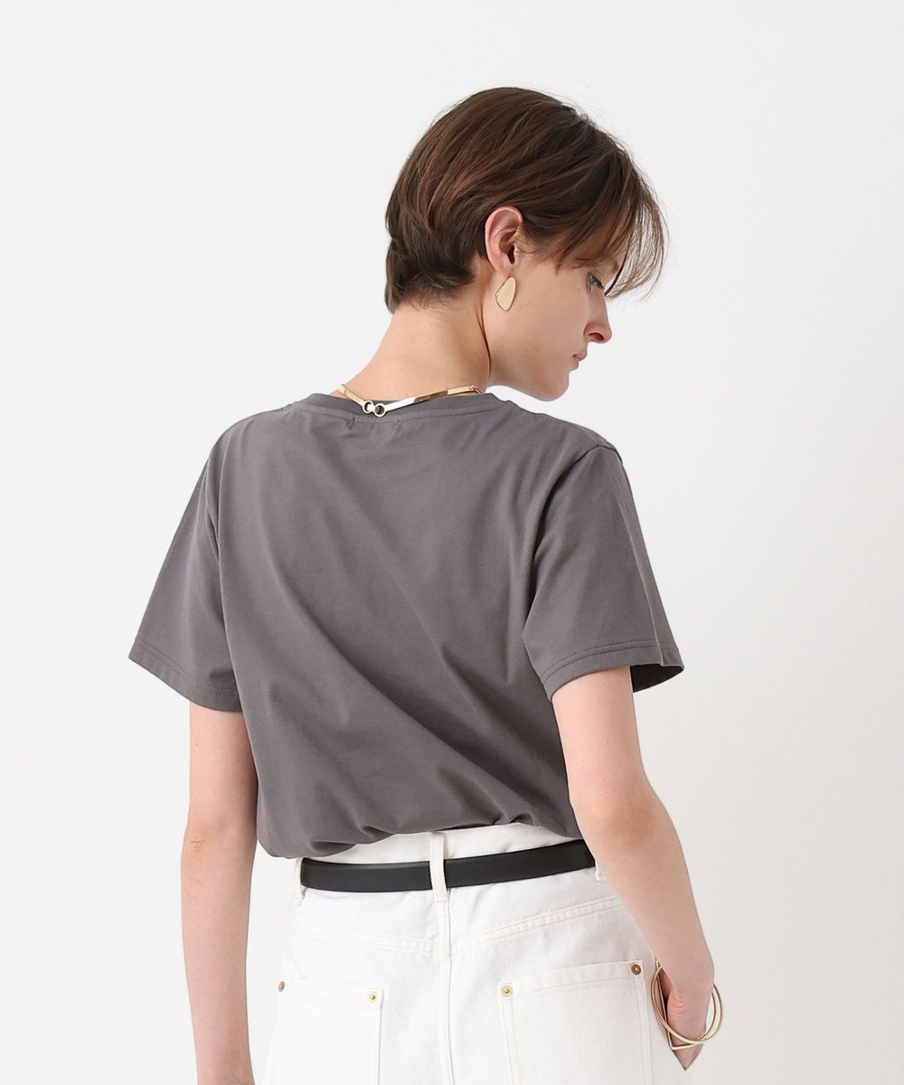 allureville ボタニカルグラフィックＴシャツ グレー (92)