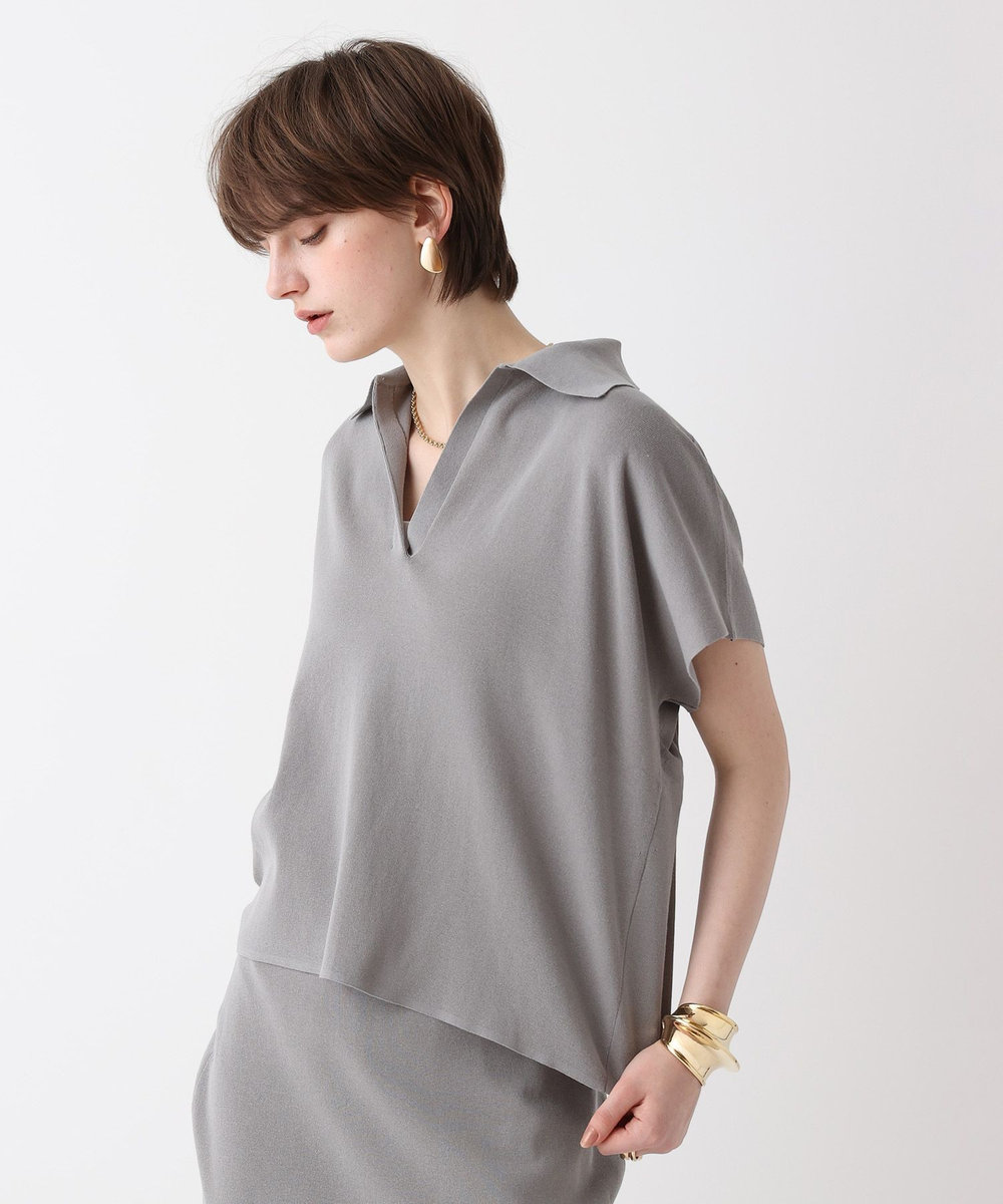 allureville ハイツイストソウバリスキッパープルオーバー グレー (92)