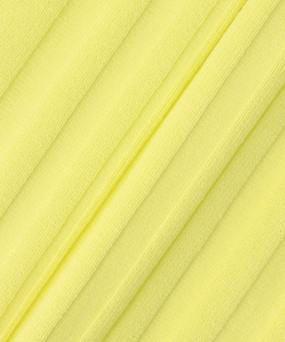 allureville ストライプモックネックプルオーバー ライトイエロー (25)