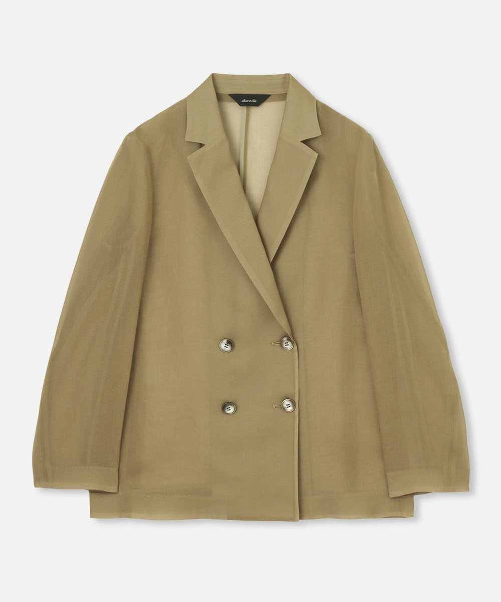 シアーオーガンジージャケット|allureville OFFICIAL SITE / ONLINE