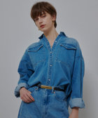 バックレイヤードデニムシャツ|allureville OFFICIAL SITE / ONLINE