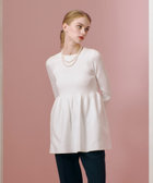 LOULOU WILLOUGHBY】ペプラムニットプルオーバー|allureville