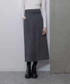 セットアップ対応可能】ヘリンボンツイードナロースカート