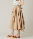 ルルウィルビー イレギュラーラッフルスカート ベージュ 美品 LOULOU WILLOUGHBY】イレギュラーラッフルスカート|allureville