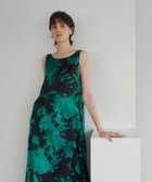 モダンフラワープリントティアードワンピース|allureville OFFICIAL