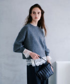 ウールカシミヤランタンスリーブプルオーバー|allureville ウールカシミヤランタンスリーブプルオーバー|allureville