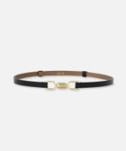 allureville アルアバイル　クロスパーツ細ベルト　ブラック クロスパーツ細ベルト|allureville OFFICIAL SITE / ONLINE SHOP