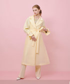 allureville ネイビー ダブルクロスオフィサーコート ダブルクロスチェスターコート|allureville OFFICIAL SITE