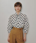 ポルカドットブラウス|allureville OFFICIAL SITE / ONLINE SHOP ポルカドットブラウス|allureville OFFICIAL SITE / ONLINE SHOP