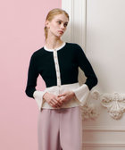 LOULOU WILLOUGHBY】ウエストキリカエカーディガン|allureville