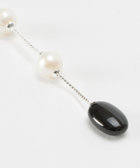 RAGBAG(ラグバグ)】 PEARL ONYX LONG EARRINGS|allureville