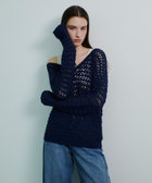 テープヤーンハンドニットプルオーバー|allureville OFFICIAL SITE