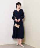 Vネックタックワンピース|allureville OFFICIAL SITE / ONLINE SHOP