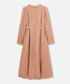 LOULOU WILLOUGHBY】スエードダブルバックルワンピース