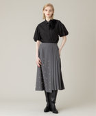 リッププリント シースルーロングスカート サイズ1 LOULOU ルルウィルビー LOULOU WILLOUGHBY】レーシーチュールスカート|allureville