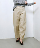 フェイクレザーフロントシームパンツ|allureville OFFICIAL SITE