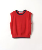 195t*美品 ルルウィルビー バイカラー ノースリーブ プルオーバー LOULOU WILLOUGHBY - 195t*美品 ルルウィルビー バイカラー