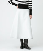 LOULOU WILLOUGHBYホワイト フレアスカート Sサイズ LOULOU WILLOUGHBY】ボンディングフレアスカート|allureville OFFICIAL