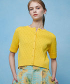 アイレット半袖カーディガン|allureville OFFICIAL SITE / ONLINE SHOP