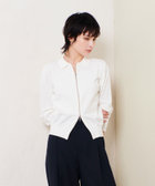 布帛コンビニットブルゾン|allureville OFFICIAL SITE / ONLINE