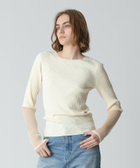 ルルウィルビー　ロングリブカフスモールプルオーバー　ブラック　アルアバイル LOULOU WILLOUGHBY】ロングリブカフスモールプル