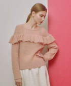 LOULOU WILLOUGHBY】モヘヤラッフルプルオーバー|allureville OFFICIAL