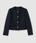 ツイードノーカラージャケット|allureville OFFICIAL SITE / ONLINE