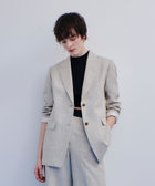 ウールリネンテーラードジャケット|allureville OFFICIAL SITE