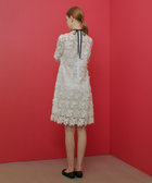 LOULOU WILLOUGHBY】ケミカルフラワーレースワンピース|allureville