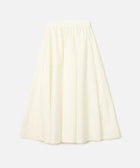タフタタックフレアスカート　Loulou Willoughby LOULOU WILLOUGHBY】タフタタックフレア