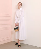 LOULOU WILLOUGHBY】ボリュームギャザーシャツワンピース|allureville