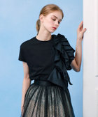 LOULOU WILLOUGHBY】ギャザーレイヤーTシャツ|allureville OFFICIAL