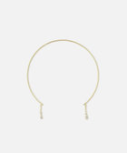 ビジュー付きベージュチョーカー M ビジュー付きベージュチョーカー M ビジューフラワーチョーカー