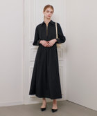 LOULOU WILLOUGHBY】ボリュームギャザーシャツワンピース|allureville