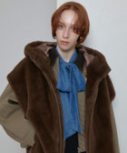 フェイクミンクファーフーディーブルゾン|allureville OFFICIAL SITE