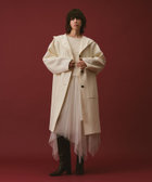 圧縮メルトンフーディコート|allureville OFFICIAL SITE / ONLINE SHOP 