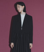 リネンシャンブレーショートジャケット ホワイト　ルルウィルビー LOULOU WILLOUGHBY - 8e11ka様専用 ルルウィルビー リネン